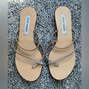Steve Madden Rhinestone Strappy Sandals